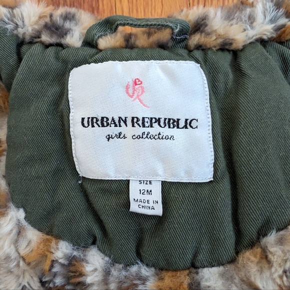 Toddler Girl's Urban Republic Utility Jacket - Picture 4 of 5